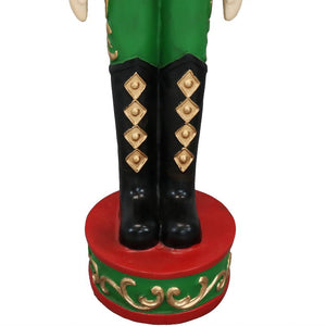 Sunnydaze Indoor/Outdoor Porch or Living Room Polyresin Kristoff the Nutcracker Solider Christmas Holiday Decoration - 37"!