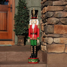 Sunnydaze Indoor/Outdoor Porch or Living Room Polyresin Kristoff the Nutcracker Solider Christmas Holiday Decoration - 37"!