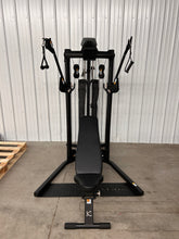 Centr 1 Home Gym Functional Trainer With Folding Workout Bench! (NEW & ASSEMBLED - HAS MINOR CRACKS ON PLASTIC!)