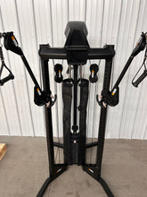 Centr 1 Home Gym Functional Trainer With Folding Workout Bench! (NEW & ASSEMBLED - HAS MINOR CRACKS ON PLASTIC!)