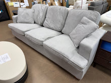 Aloe 88" Mid-Century Modern Deep Seating Sofa with Removable Cushions & 2 Toss Pillows! (NEW)