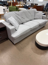 Aloe 88" Mid-Century Modern Deep Seating Sofa with Removable Cushions & 2 Toss Pillows! (NEW)