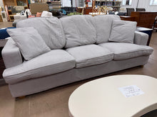 Aloe 88" Mid-Century Modern Deep Seating Sofa with Removable Cushions & 2 Toss Pillows! (NEW)