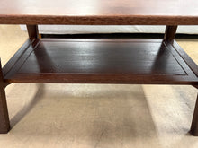 Solid Oak Wood Coffee Table with Storage, Easy Assembly, Perfect for Home Office and Living Room, 80x50x44cm, Walnut! (NEW & ASSEMBLED)