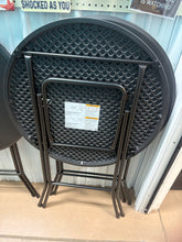 Mainstays 31" Round High-Top Folding Table, Black!! NEW OUT OF BOX!!