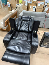 Latitude Run Black Breathable Leather Recliner Chair!! WE DO NOT SHIP!!