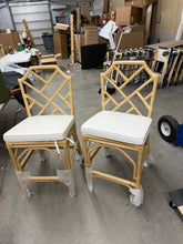 Alderson Upholstered Counter Stools - set of two-