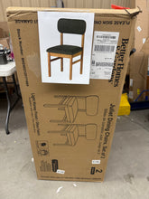 Better Homes & Gardens Juliet Dining Chairs 2 Pack, Light Honey Finish and Olive Green!! NEW IN BOX!!