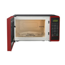 Mainstays 0.7 Cu ft Capacity Countertop Microwave Oven, Red! (NEW OUT OF BOX)