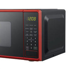 Mainstays 0.7 Cu ft Capacity Countertop Microwave Oven, Red! (NEW OUT OF BOX)