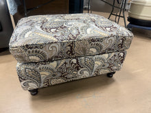 Paisley Floral Ottoman!! WE DO NOT SHIP!!