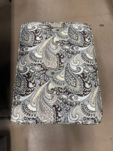 Paisley Floral Ottoman!! WE DO NOT SHIP!!