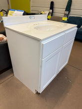 36” Bathroom Vanity With Too! (NEW - SCRATCHED FROM SHIPPING)
