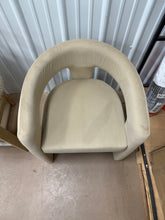 Dalpat Iron Arm Chair, Khaki Velvet!! WE DO NOT SHIP!!