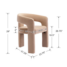 Dalpat Iron Arm Chair, Khaki Velvet!! WE DO NOT SHIP!!