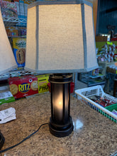 Two Belvoir Castle Table Lamps w. Night Light & USB- new !