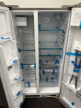 Gallery 36 in. 26 cu. ft. Standard Depth Side-by-Side Refrigerator in Stainless Steel with Internal Water Dispenser