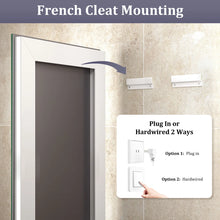 Wayfair Basics® UL Certified Front & Back LED Anti-Fog Tempered Glass Bathroom/Vanity Mirror, 36” x 30”! (NEW IN BOX)