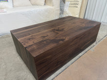 Modern Walnut Wood Grain Coffee Table! (BRAND NEW OUT OF BOX – MINOR BLEMISH SHOWN!)