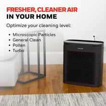 Honeywell Power Plus HEPA Air Purifier for Medium and Large Rooms Black: 4 Settings, 100-300 sq. ft., AHAM & Energy Star Certified- new