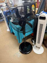 Holmes 18" Digital Oscillating 3 Speed Stand Fan with Remote Control Black- new - assembled