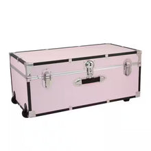 Seward Explorer 30 in. Trunk with Wheels & Lock, Blush- new