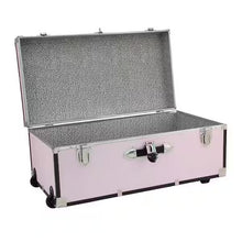 Seward Explorer 30 in. Trunk with Wheels & Lock, Blush- new