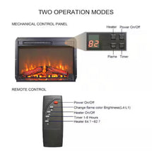 5000BTU 26 in. Recessed Electric Fireplace Insert with Overheat Protection, 4 Adjustable Brightness- new in box