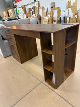 FARMHOUSE OFFICE DESK WITH 3 DRAWERS, STORAGE SHELVES & BUILT-IN CHARGING STATION!! 🔥 (NEW & ASSEMBLED!)