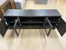 LARGE RUSTIC 4-DOOR TV STAND / ENTERTAINMENT CENTER!! 🔥 (ASSEMBLED!)