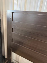 FARMHOUSE QUEEN SIZE PLATFORM BED FRAME WITH HEADBOARD & FOOTBOARD!! (NEW &amp; ASSEMBLED!)