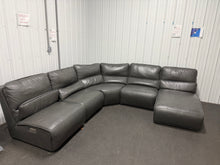 WILLIAMTON 5-PIECE LEATHER MODULAR POWER RECLINING SECTIONAL!! 🔥 (BRAND NEW OUT OF BOX!)