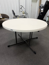 LIFETIME 48” ROUND FOLD-IN-HALF TABLE!! (BRAND NEW OUT OF BOX!) 🔥
