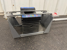 POWERBLOCK ADJUSTABLE DUMBBELL SET WITH STORAGE RACK!! (USED!) 💪