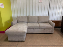CODDLE ARIA FABRIC SLEEPER SECTIONAL WITH REVERSIBLE CHAISE & STORAGE!! (BRAND NEW!!)