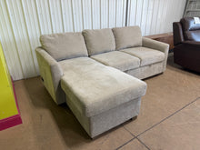 CODDLE ARIA FABRIC SLEEPER SECTIONAL WITH REVERSIBLE CHAISE & STORAGE!! (BRAND NEW!!)