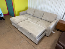 CODDLE ARIA FABRIC SLEEPER SECTIONAL WITH REVERSIBLE CHAISE & STORAGE!! (BRAND NEW!!)