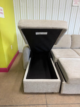 CODDLE ARIA FABRIC SLEEPER SECTIONAL WITH REVERSIBLE CHAISE & STORAGE!! (BRAND NEW!!)