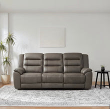 Mason Leather Power Reclining Sofa with Power Headrests- new