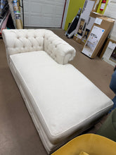 The Elements Fine Home Furnishings Estate Fabric Right Arm Facing Chaise in Seashell fabric- new