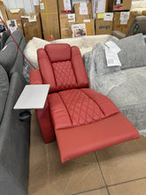 Home Theater Red recliner- right armrest only- we don’t ship