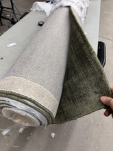 LOOMY Lux Silk Moss Green Area Rug ✨ HAND-LOOMED BAMBOO SILK 📏 Huge 8’ × 10’ size- no shipping