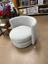 No shipping- Thomasville Davos Swivel Chairs, 2-pack, in Gray.