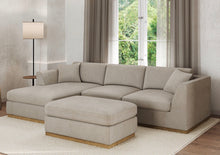 Henredon Caley Reversible Sofa Chaise with Ottoman! (BRAND