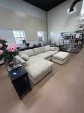 Henredon Caley Reversible Sofa Chaise with Ottoman! (BRAND
