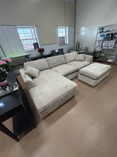 Henredon Caley Reversible Sofa Chaise with Ottoman! (BRAND