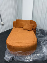 Orange boneless style sleep lounge - new- super comfy!