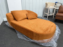 Orange boneless style sleep lounge - new- super comfy!