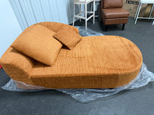 Orange boneless style sleep lounge - new- super comfy!
