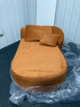 Orange boneless style sleep lounge - new- super comfy!